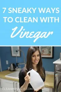 cleaning with vinegar