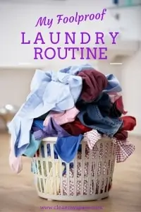 laundry routine