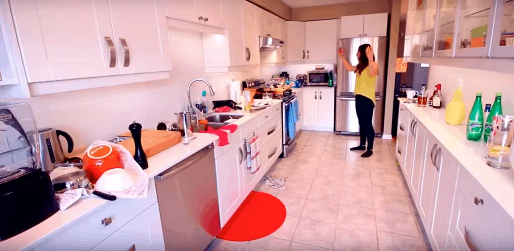 messy kitchen